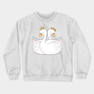 Lovely Couple Swan Crewneck Sweatshirt